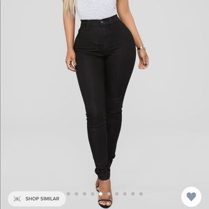 Classic high waist skinny jeans